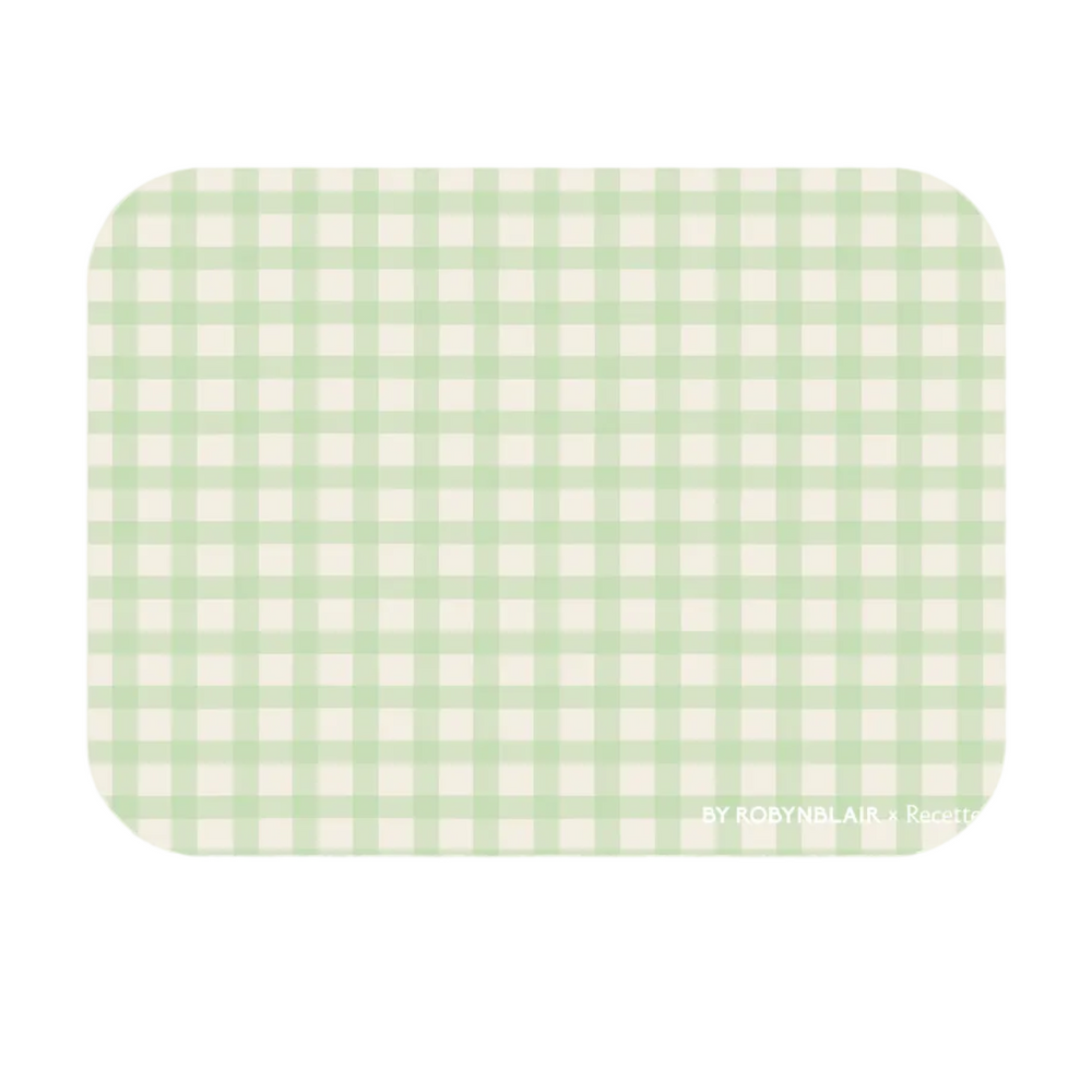 by robynblair Green Gingham Placemats, Set of 2