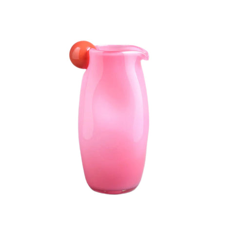 Jug with a Twist, Chili Red and Pink