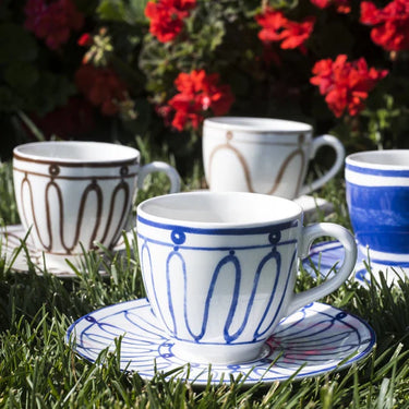 Kyma Coffee or Tea Cup & Saucer