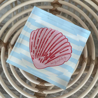 Candy Dish, Sally Seashells Stripes