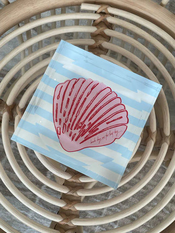 Candy Dish, Sally Seashells Stripes