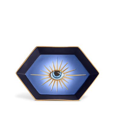 Lito Hexagon Tray, Blue
