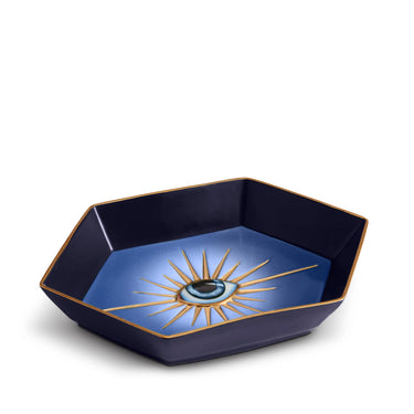Lito Hexagon Tray, Blue