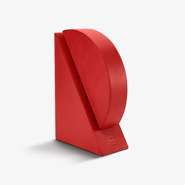 Cubist Bookend, Right, Red