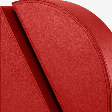 Cubist Bookend, Right, Red