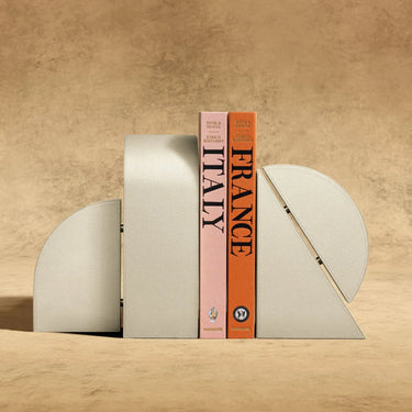 Cubist Bookend Set, Stone