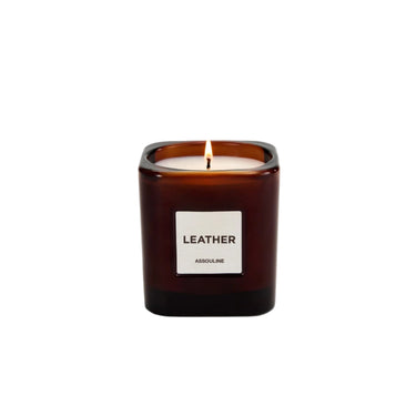 Library Scented Candle, Leather
