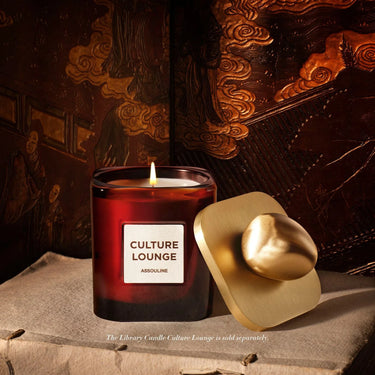 Library Pebble Candle Lid