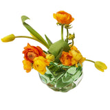 Light Green Cut Vase