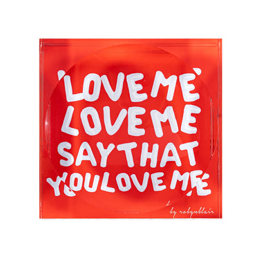 Candy Dish, Love Me Love Me Red
