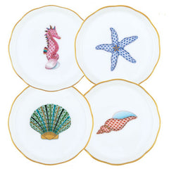 Aquatic Coaster, Boxed Set of 4