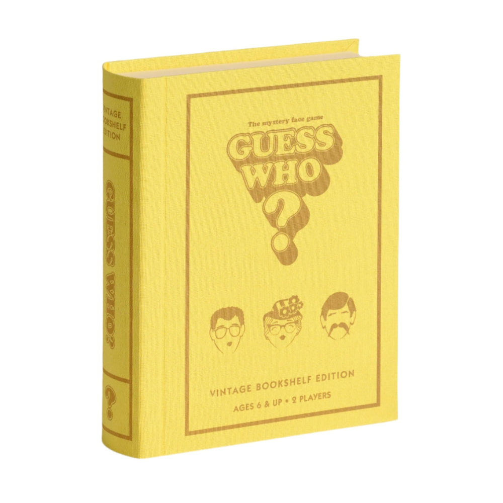 Guess Who? Vintage Bookshelf Edition