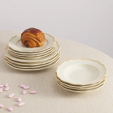 Colette Dinnerware with Pasta Bowl, Set of 12