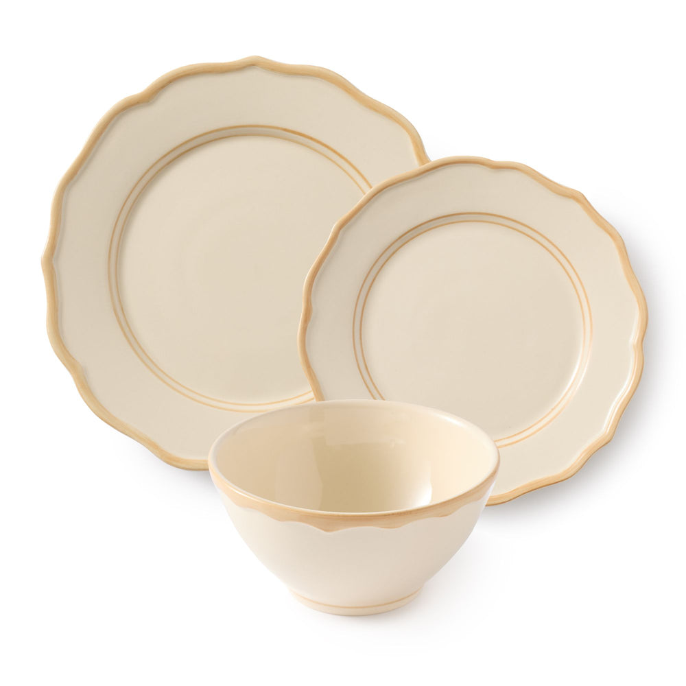 Colette Dinnerware with Cereal Bowl, Set of 12