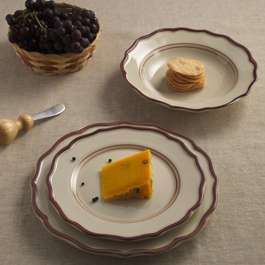 Darlene Dinnerware with Pasta Bowl, Set of 12