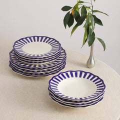 Riviera Dinnerware with Pasta Bowl, Set of 12