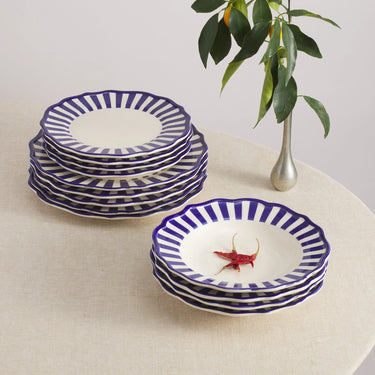 Riviera Dinnerware with Pasta Bowl, Set of 12