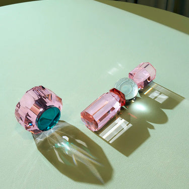 Memphis Tealight Holder, Rose