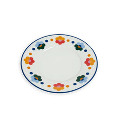 Floral Salad Plates, Set of 4