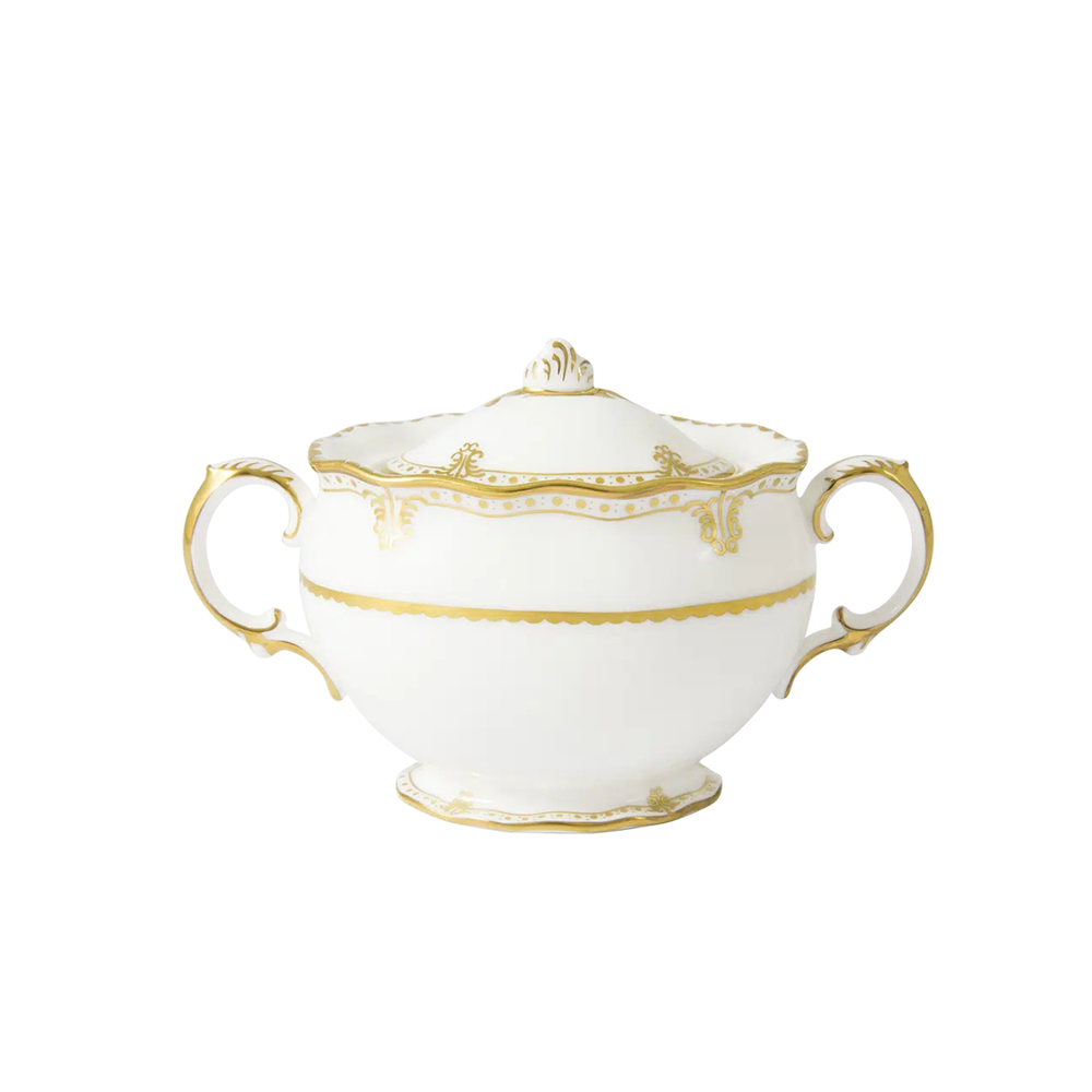 Elizabeth Gold Covered Sugar Bowl