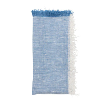 Chambray Fringe Napkin, Set of 4