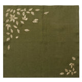 Gilded Breeze Napkin in Olive & Gold, Set of 4