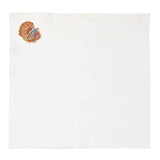 Gobble Napkin in White & Multi, Set of 4
