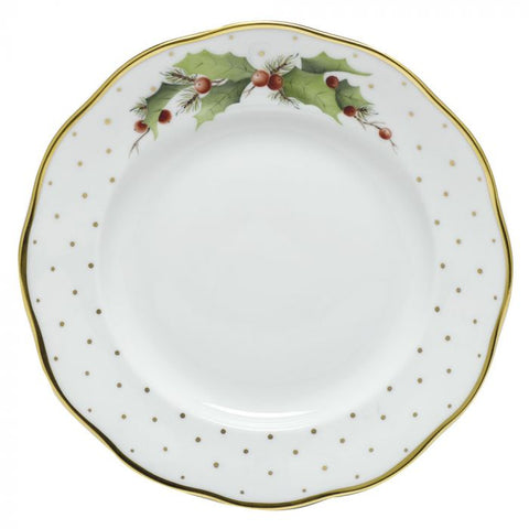 Winter Shimmer Dessert Plate