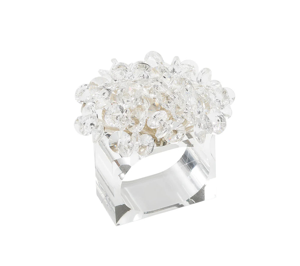Aster Napkin Ring, Set of 4