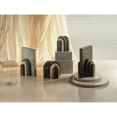 Palazzo Bookends, Set of 2