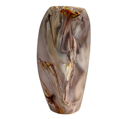 Oceana Tall Vase, Large, Mocha