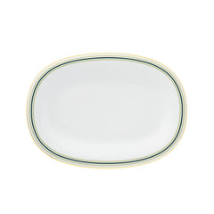Fluen Heritage Green Oval Platter, Small