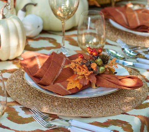 Fall Frolic Napkin Ring, Set of 4