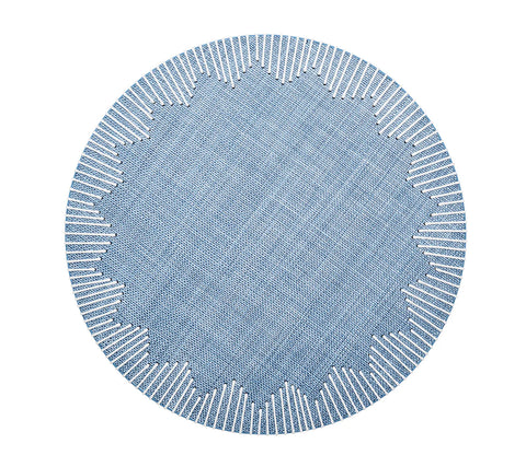 Dream Weaver Placemat, Blue & White, Set of 4