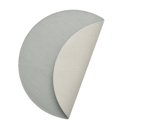 Icons Placemat, Grey & Elephant, Set of 4