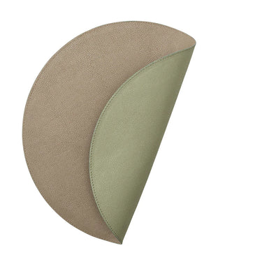Icons Placemat, Sage & Khaki, Set of 4
