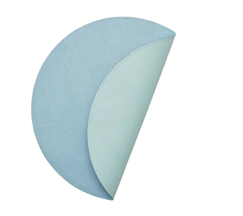Icons Placemat, Sky & Blue, Set of 4