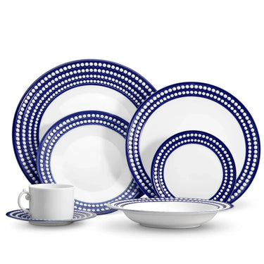 Perlée Dinnerware, Blue