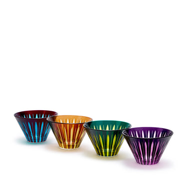 Prism Condiment Bowls, Set of 4