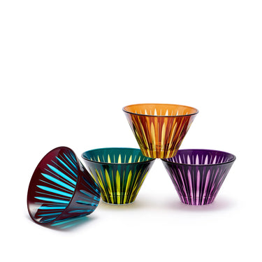 Prism Condiment Bowls, Set of 4