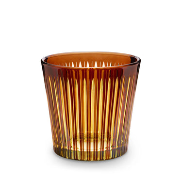 Prism Ice Bucket & Tongs, Amber
