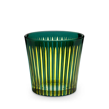 Prism Ice Bucket & Tongs, Green
