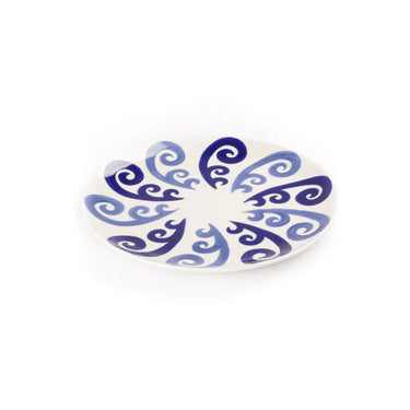 Athenee Two Tone Peacock Dinner Plate