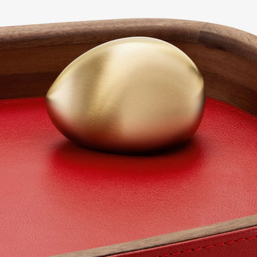 Pebble Accessory Tray, Red