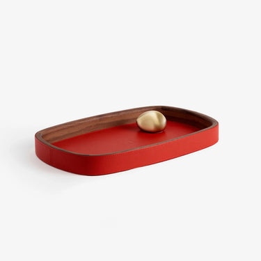 Pebble Accessory Tray, Red