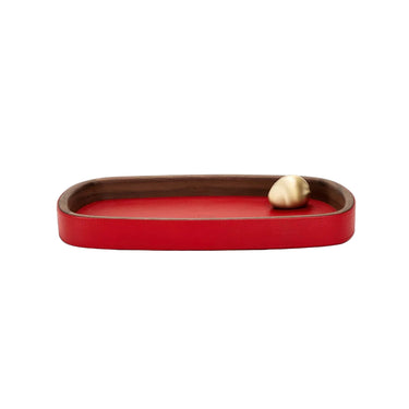 Pebble Accessory Tray, Red