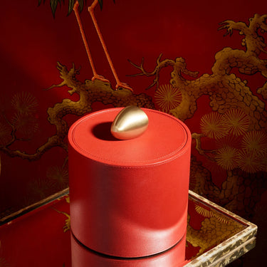 Pebble Trinket Box, Red