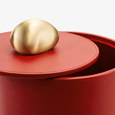 Pebble Trinket Box, Red