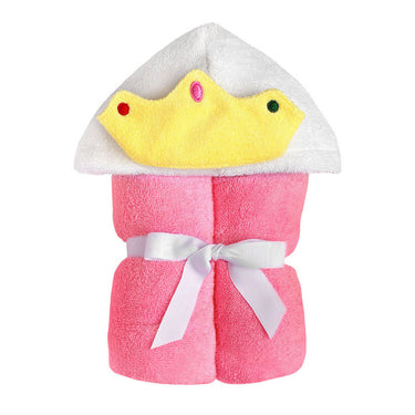 Pink Princess Hooded Towel