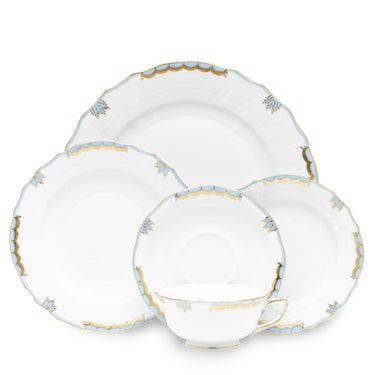 Princess Victoria Dinnerware, Light Blue